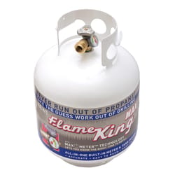 Flame King 20 lb Steel Empty LP Tank with Gauge