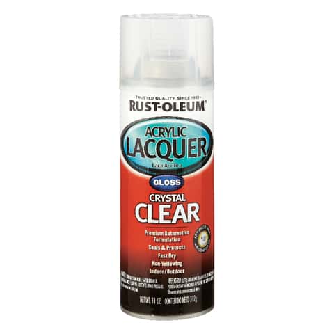 Rust-Oleum Automotive Lacquer Gloss Clear Automotive Acrylic Lacquer Spray  12 oz - Ace Hardware