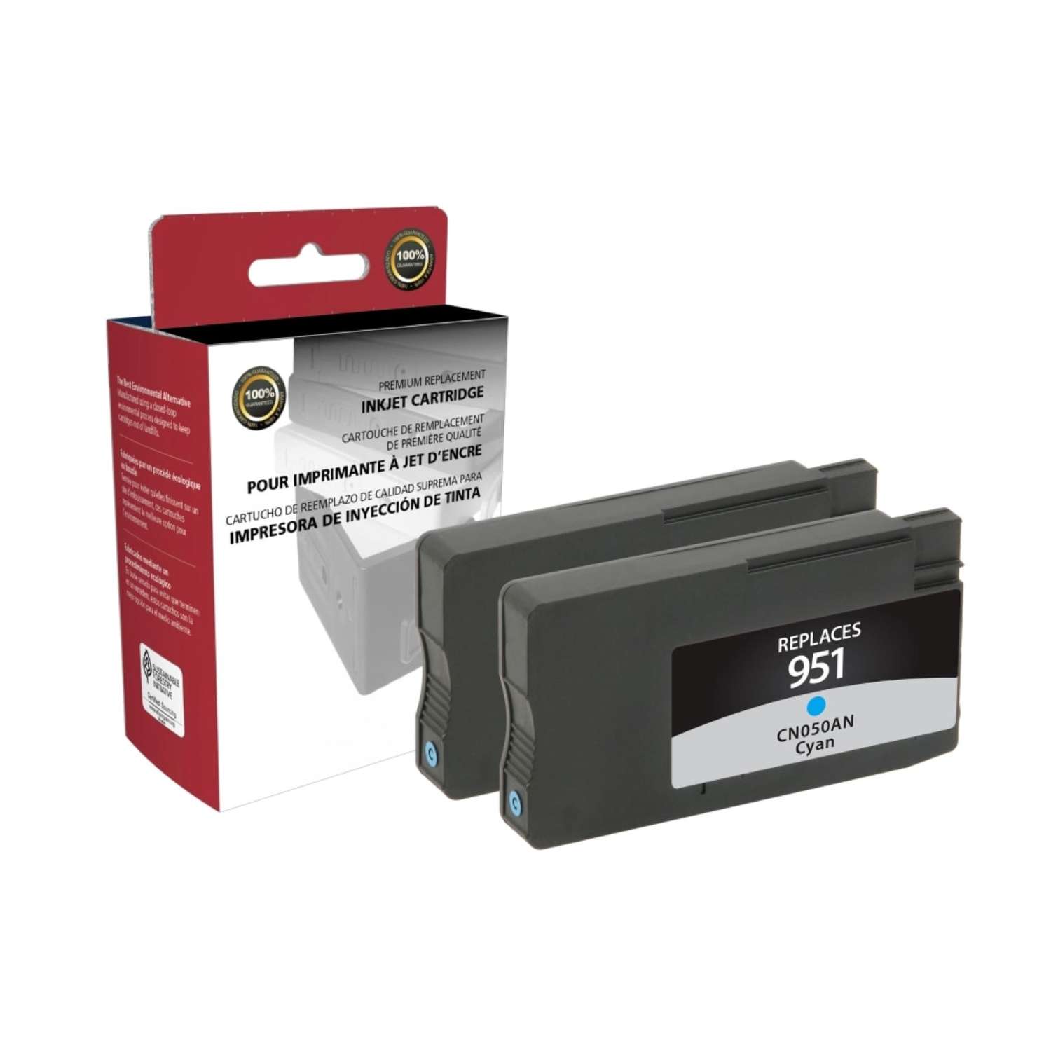 Clover Technologies Group Inkjet Cartridge 2 pk Ace Hardware