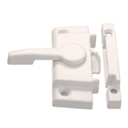 Ace White Zinc Window Lock 3/8 in. H 1 pk