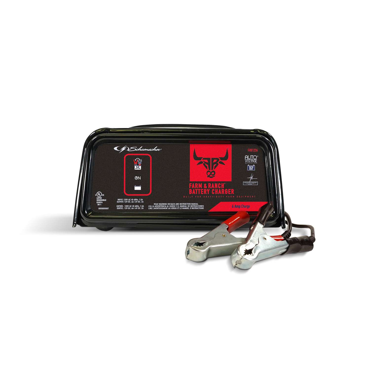 Schumacher Farm & Ranch Automatic 12 V 6 amps Battery Charger Ace