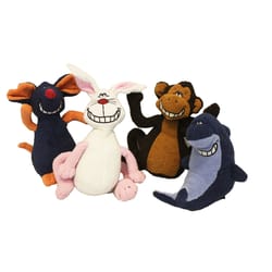 Multipet Assorted Deedle Dudes Plush Dog Toy