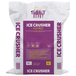 Salt Depot Ice Crushser Calcium Chloride/Sodium Chloride Pet Friendly Granule Ice Melt 50 lb