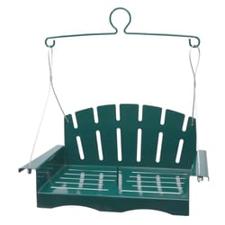 Backyard Essentials Metal Porch Swing Squirrel Feeder