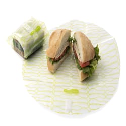 U-Konserve Food Kozy Clear/Green Food Wrap 2 pk