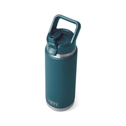 YETI Rambler 26 oz Agave Teal BPA Free Color Match Straw Cap Bottle with Straw Cap