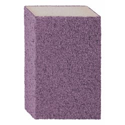 3M 4-1/2 in. L X 2-7/8 in. W X 1 in. 36 Grit Extra Coarse Dual Angle Dust Channeling Sanding Sponge