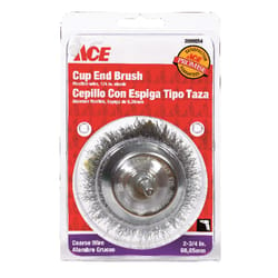 Ace 2-3/4 in. Crimped Wire Wheel Steel 4500 rpm 1 pc