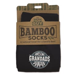 Top Guy Grandad Men's One Size Fits Most Socks Navy