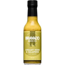 Bravado Spice Co Creamy Herb and Jalapeno Hot Sauce 5 oz