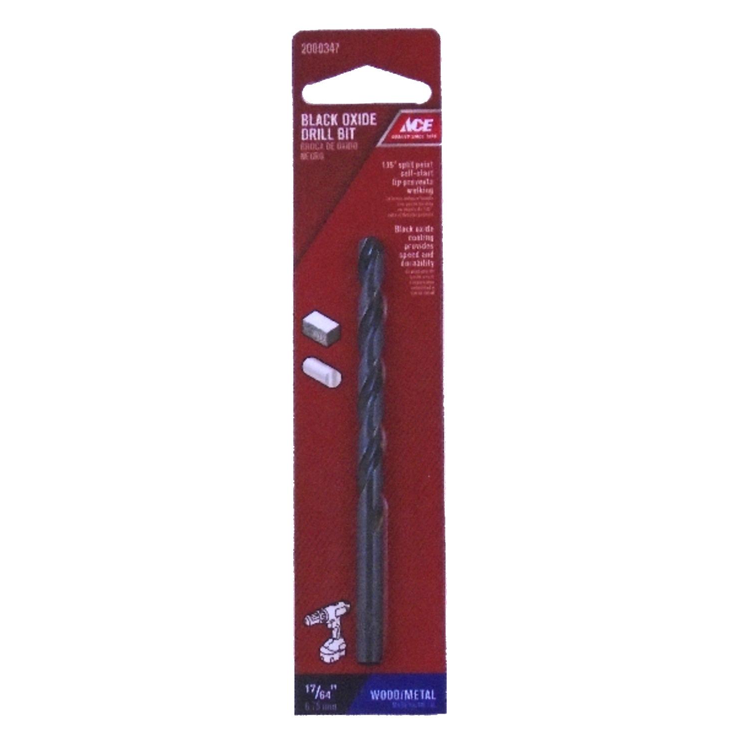 Ace 17/64 in. X 4-1/8 in. L High Speed Steel Drill Bit 1 pc