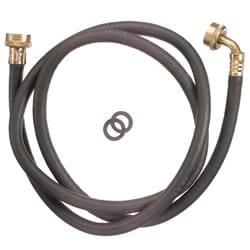 Plumb Pak 3/4 in. FHT X 3/4 in. D FHT 6 ft. Rubber Washing Machine Hose