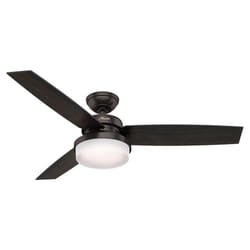 Hunter Sentinel 52 in. Bronze LED Indoor Ceiling Fan