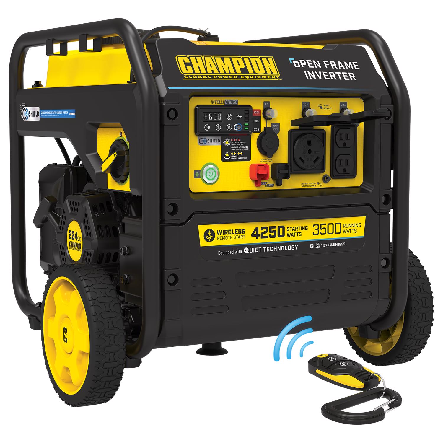 Photos - Other for recreation CHAMPION 3500 W 4250 W 120 V Gasoline Portable Portable Generator 201185 