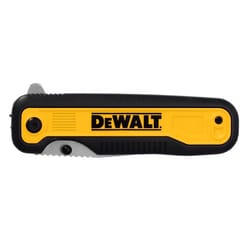 DeWalt Tanto Black/Yellow Stainless Steel 7.8 in. Pocket Knife
