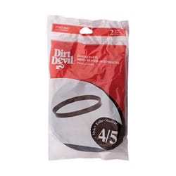 Dirt Devil Vacuum Belt For Upright Vacuums 2 pk