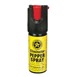 Eliminator Black/Yello Multi-Material Pepper Spray