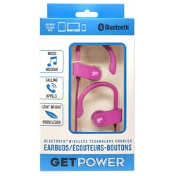 GetPower Wireless Bluetooth Hook Earbuds 1 pk