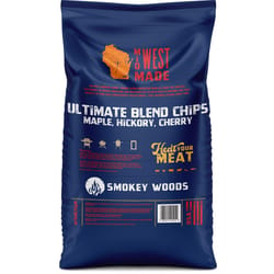 Smokey Woods All Natural Cherry/Hickory/Maple Wood Smoking Chips 192 cu in