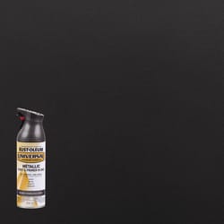 Rust-Oleum Universal Metallic Black Stainless Steel Metallic Spray Paint 11 oz