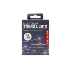 Kikkerland LED String Lights Multicolored 72 in. 36 lights