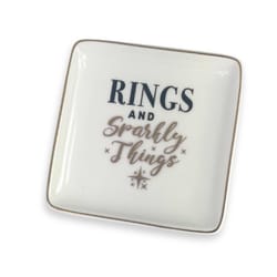 Trinket Dishes Rings Tray Ceramic 1 pk