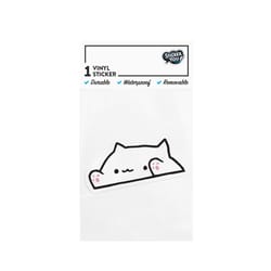 StickerYou Bongo Cat Meme Sticker Vinyl 1 pk