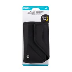 Nite Ize Clip Case Sideways Black This protective phone holster combines the ultra-durable materials