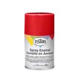 Testors Flat Red Spray Paint 3 oz