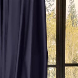 Umbra Twilight Navy Blackout Curtains 52 in. W X 63 in. L