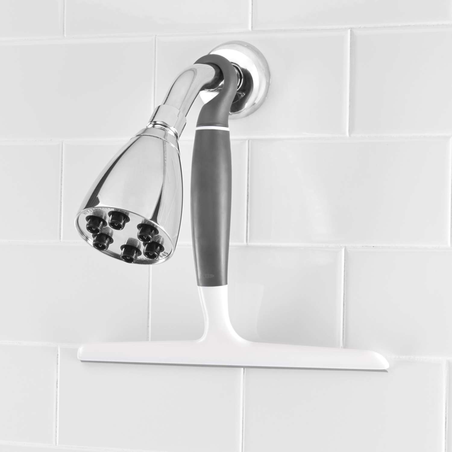 OXO Good Grips All-Purpose Squeegee & Good Grips Shower Stall Drain  Protector, Stainless
