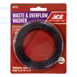 Ace 1-7/8 in. D Rubber Waste and Overflow Washer 1 pk