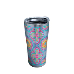 Tervis 20 oz Multicolored BPA Free Bright Mandala Tumbler with Lid