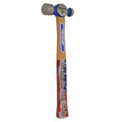 Vaughan 12 oz Ball Pein Ball Pein Hammer High Carbon Steel Head 12 in.