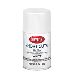 Krylon Short Cuts Flat White Spray Paint 3 oz