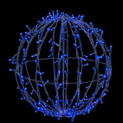 Holiday Bright Lights LED M5 Blue 200 ct Christmas Lights