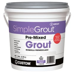 Custom Building Products  SimpleGrout  Indoor  White  Grout  1 gal. 