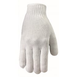 Wells Lamont Men's Reversible Work Gloves White L 12 pk