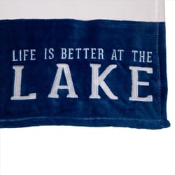 Pavilion We People Life Is Better At The Lake Blanket Polyester 1 pk