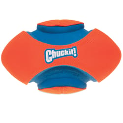 Chuckit! Blue/Orange Rubber Fumble Fetch Pet Toy Small 1 pk