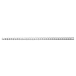 Empire 36 in. L X 1-1/8 in. W Aluminum Heavy-Duty Straight-Edge Ruler SAE