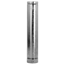 Selkirk 3 in. D X 36 in. L Aluminum/Galvanized Steel Round Gas Vent Pipe