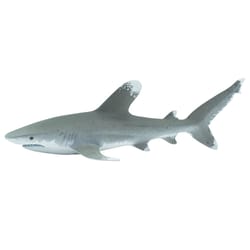 Safari Ltd. Wild Safari Oceanic Whitetip Shark Toy Gray