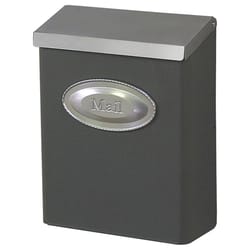 Architectural Mailboxes Designer Classic Galvanized Steel Wall Mount Venetian Bronze Mailbox