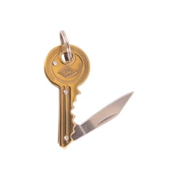Gentlemen's Hardware Folding Key Pocket Knife Gold 1 pc