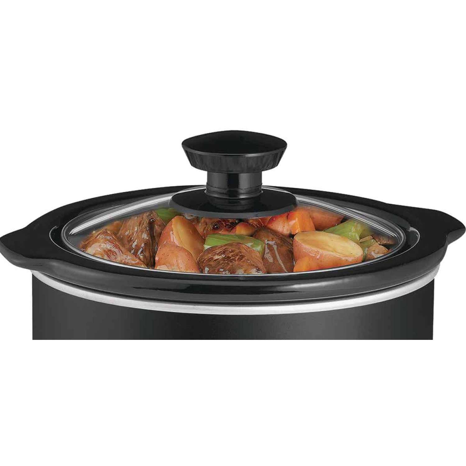 Crock Pot With Removable Crock, Black, 1.5-Qt.