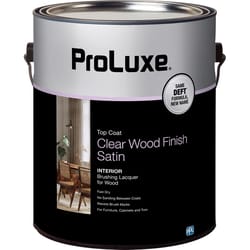 ProLuxe Satin Clear Oil-Based Acrylic Brushing Lacquer 1 gal