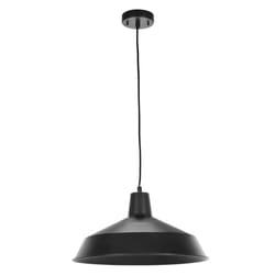 Globe Electric Barnyard Matte Black 1 lights Pendant Light