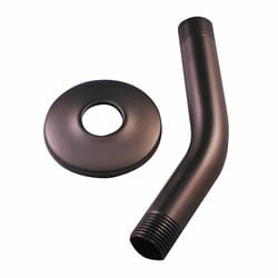 Danco Oil Rubbed Bronze Brass 6 in. Shower Arm and Flange