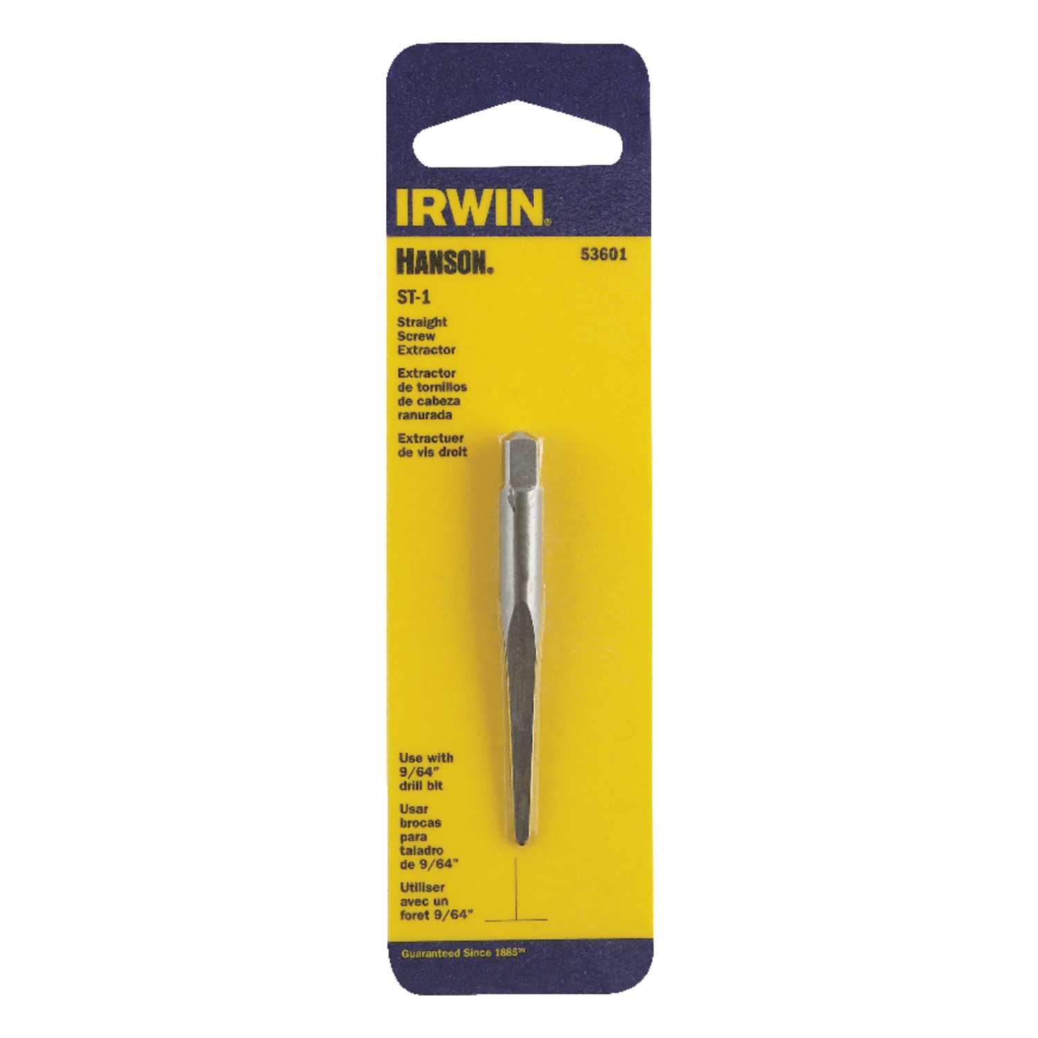 Irwin Hanson 9/64 in. x 9/64 in. Dia. Carbon Steel Straight Screw